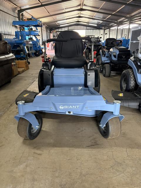 Giant Zero Turn Mower, front view