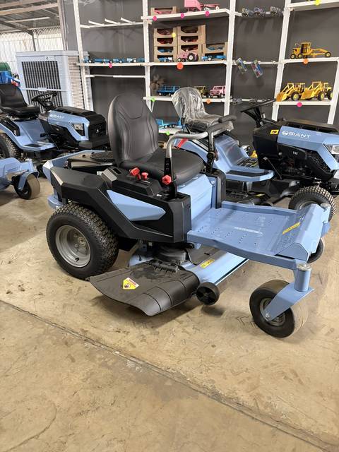 Giant Zero Turn Mower, three-quarter view