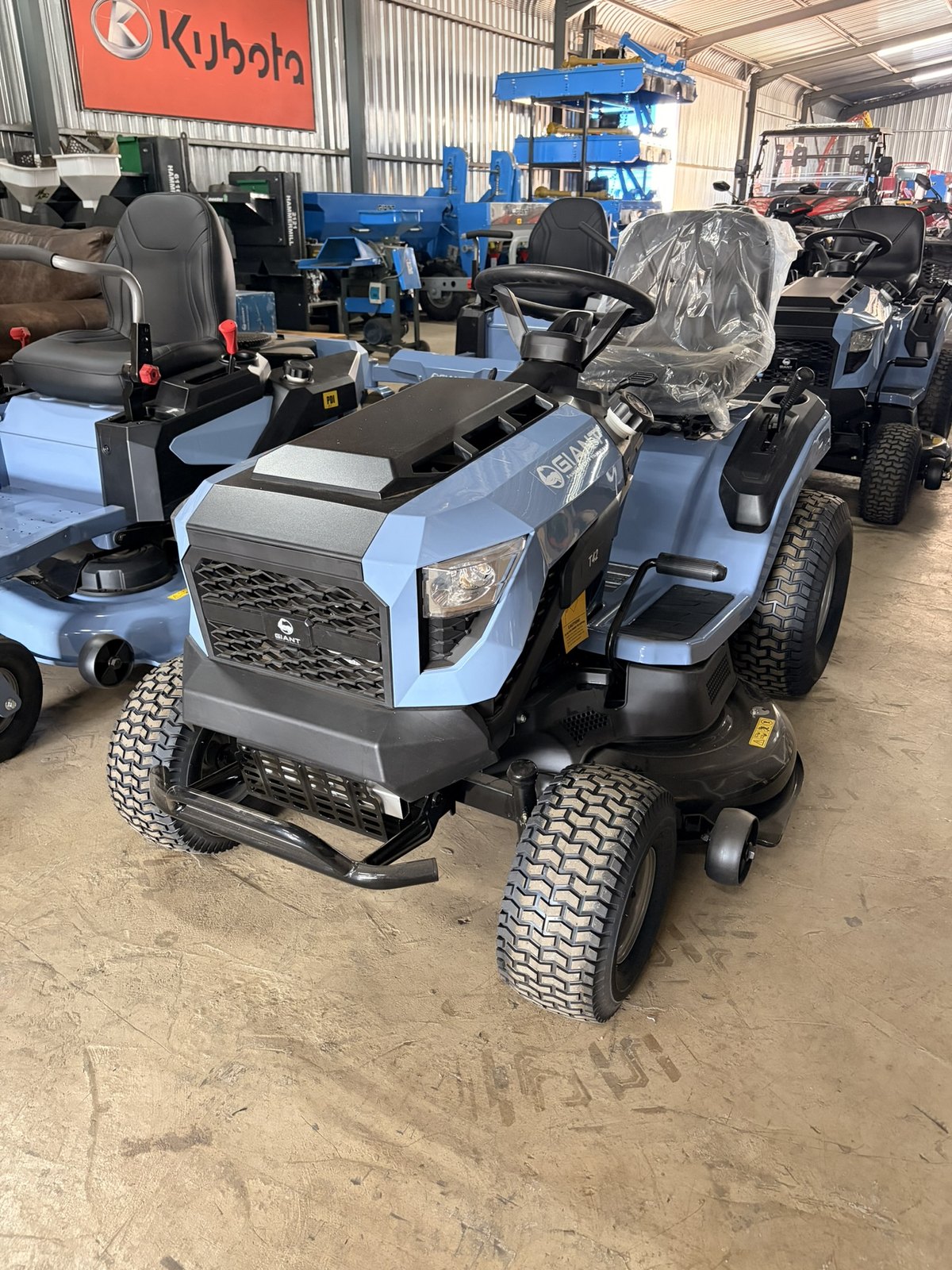 Giant Ride-On Mower, side view
