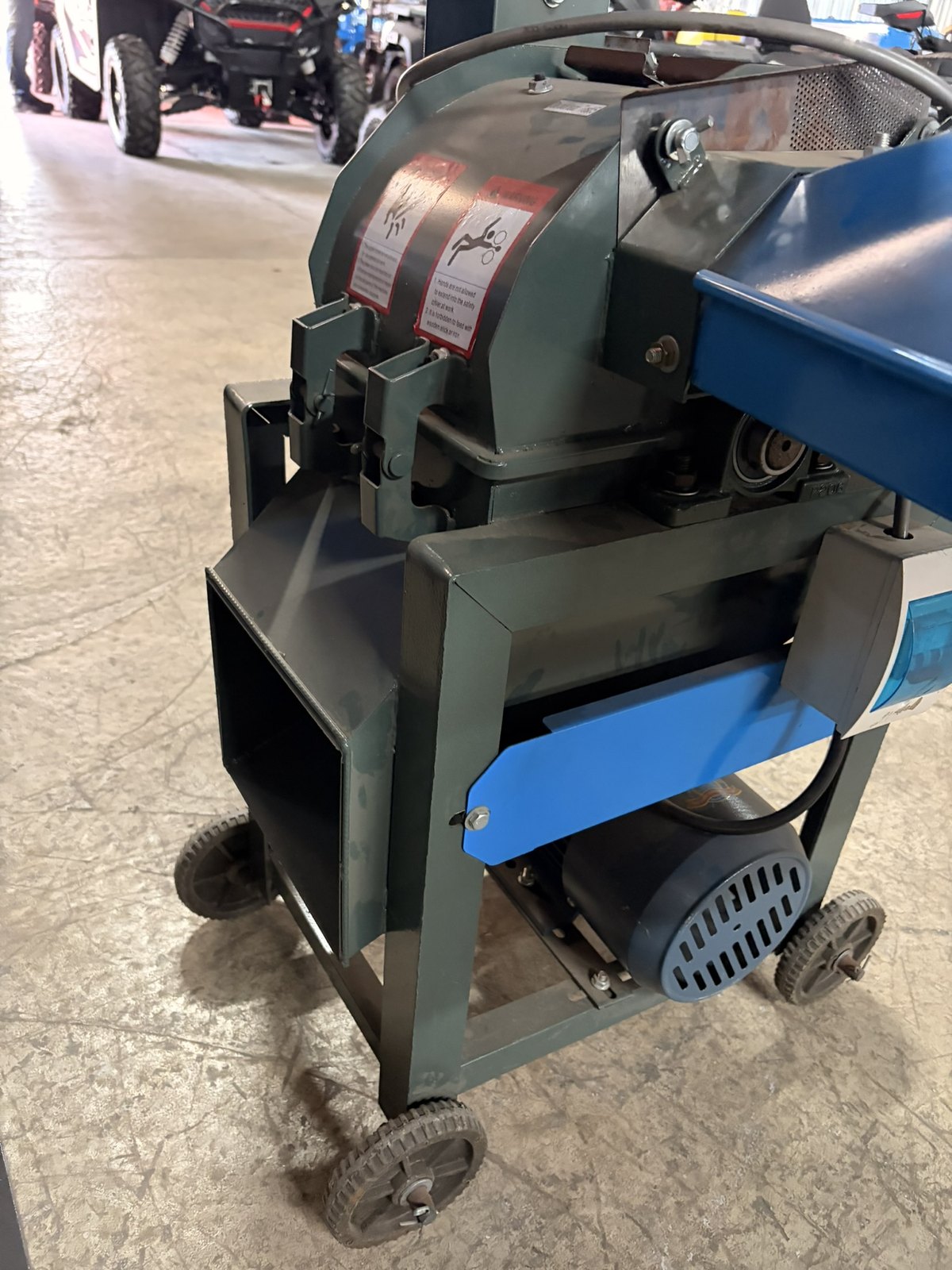 Electric Hammermill, 2.2 kW Single Phase, photographed on the supplier's floor (frame 4)