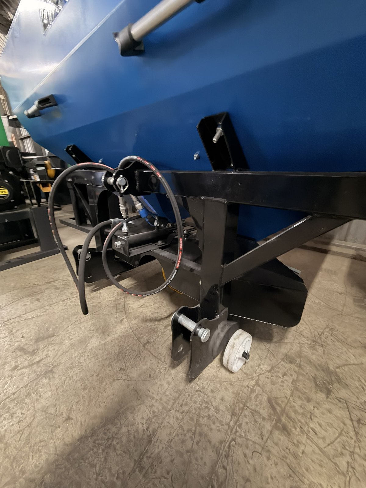 Fertiliser Spreaders, close view