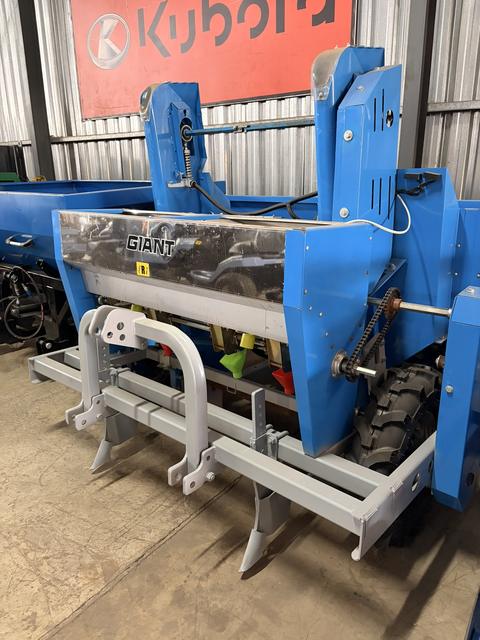 Potato Planter, 2 Row, three-quarter view (frame 3)