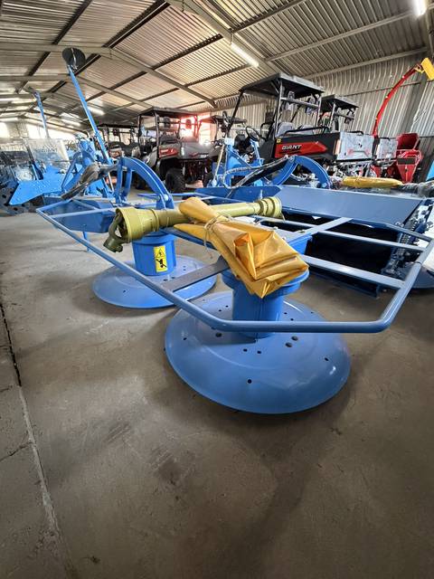 Drum Mowers, three-quarter view