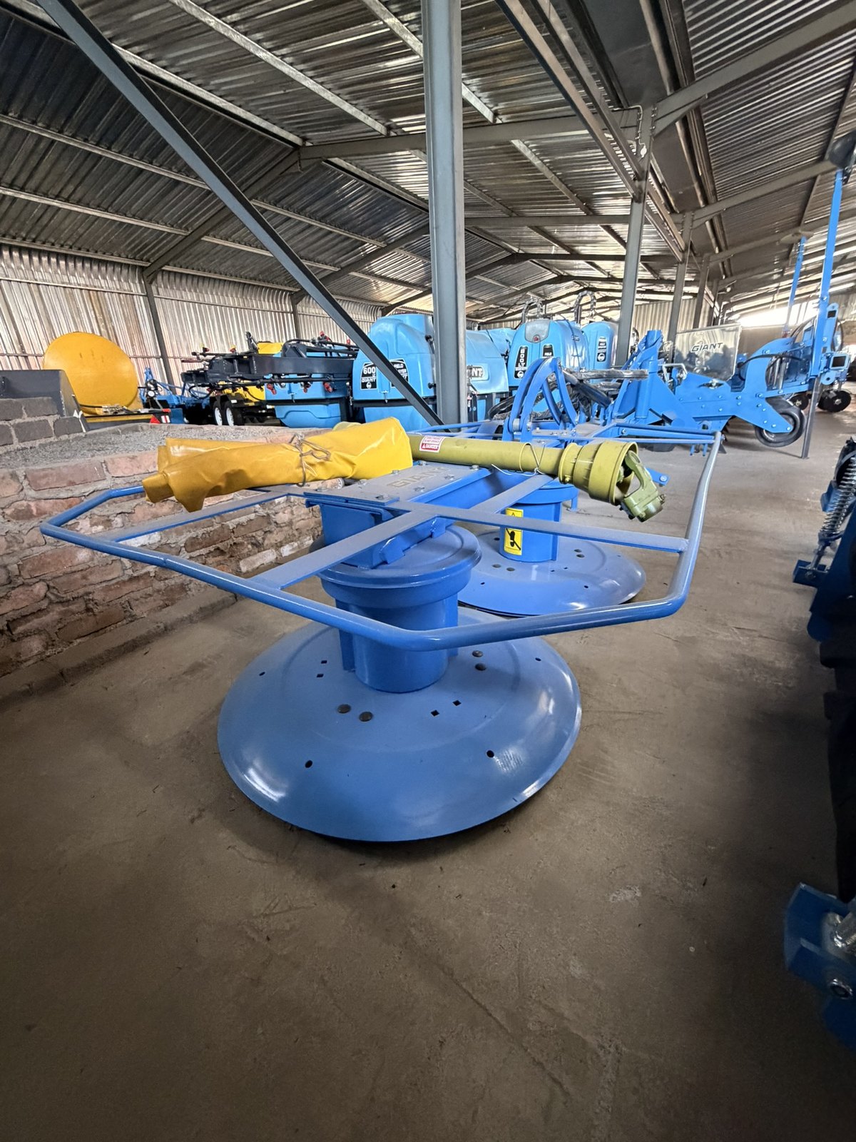Drum Mowers, photographed on the supplier's floor (frame 4)