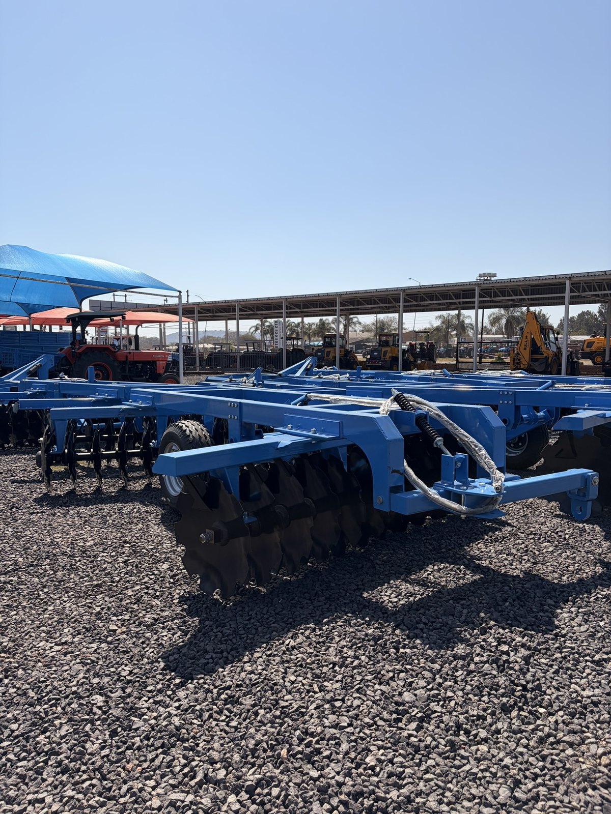 Hydraulic Disc Harrows, photographed on the supplier's floor
