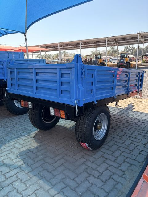 Tipper Trailers, rear three-quarter view (frame 4)