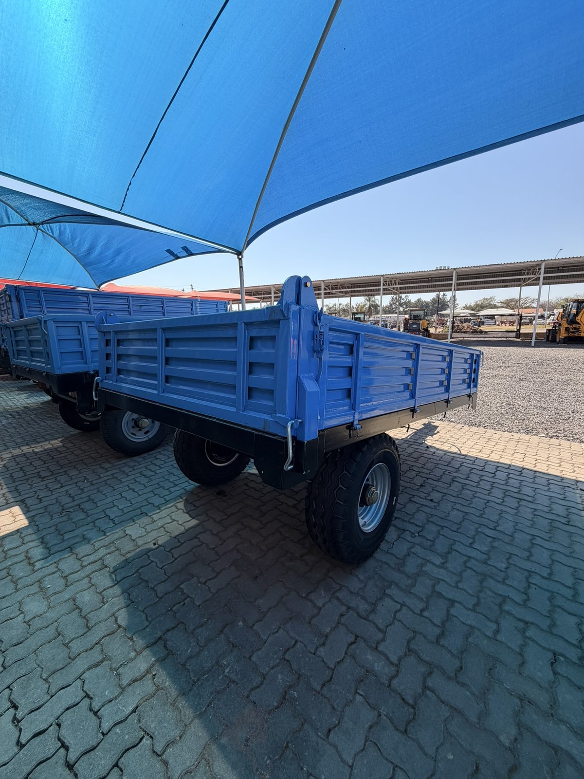 6 Ton Standard Trailer, rear three-quarter view