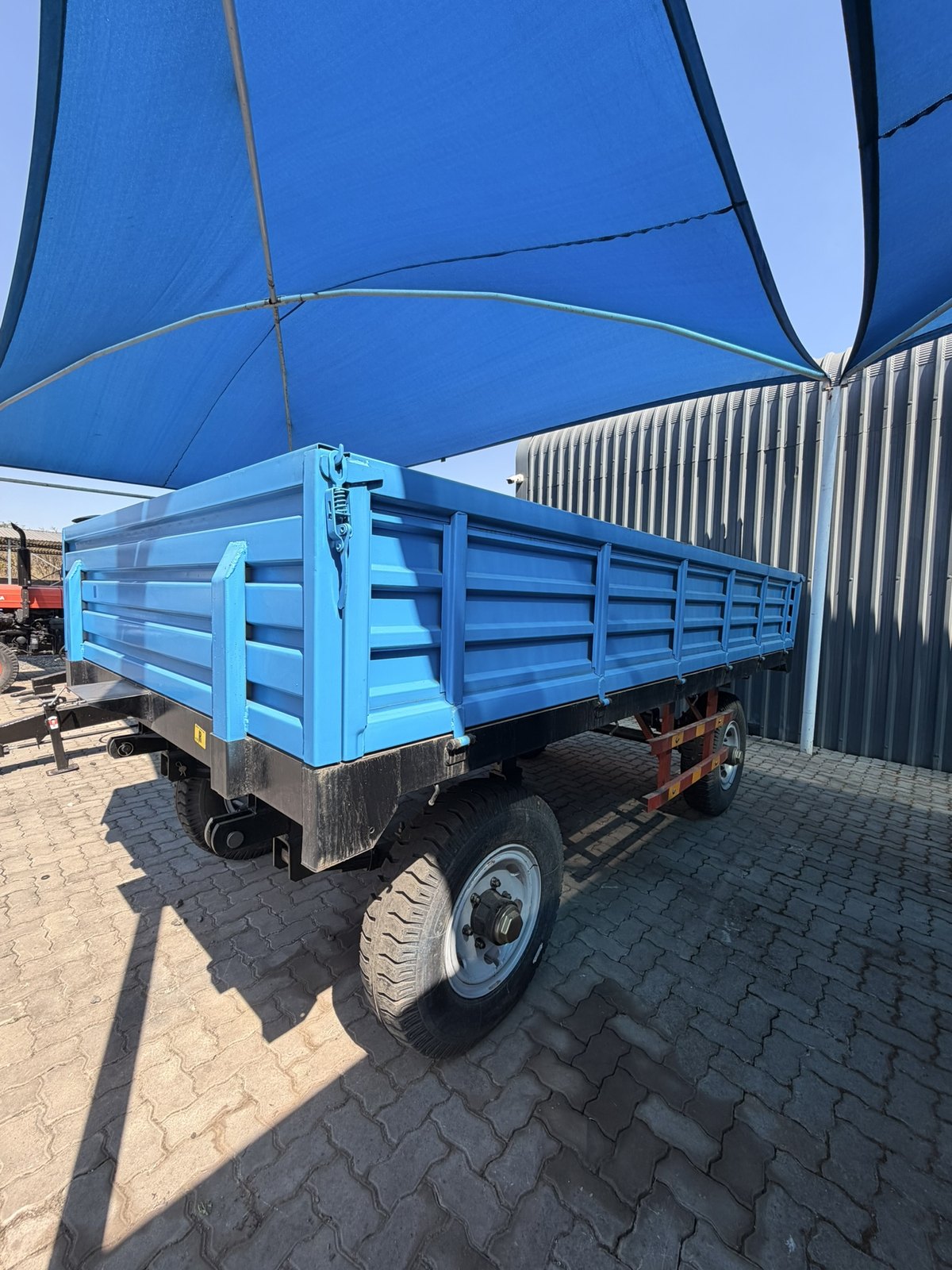 Tipper Trailers, rear three-quarter view (frame 5)