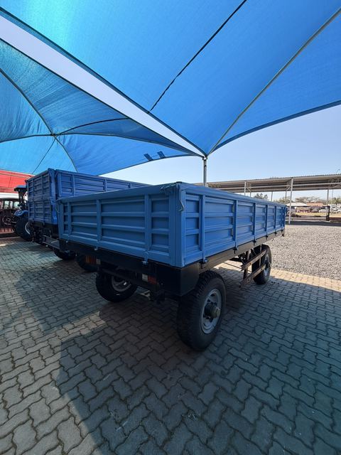 6 Ton Standard Trailer, opposite rear three-quarter view