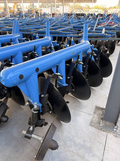 Disc Ploughs, photographed on the supplier's floor (frame 11)