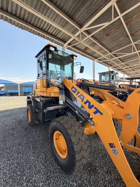 G932 Wheel Loader, 1.6 Ton, photographed on the supplier's floor
