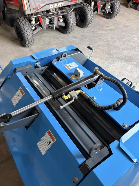 Mini Round Baler, close view
