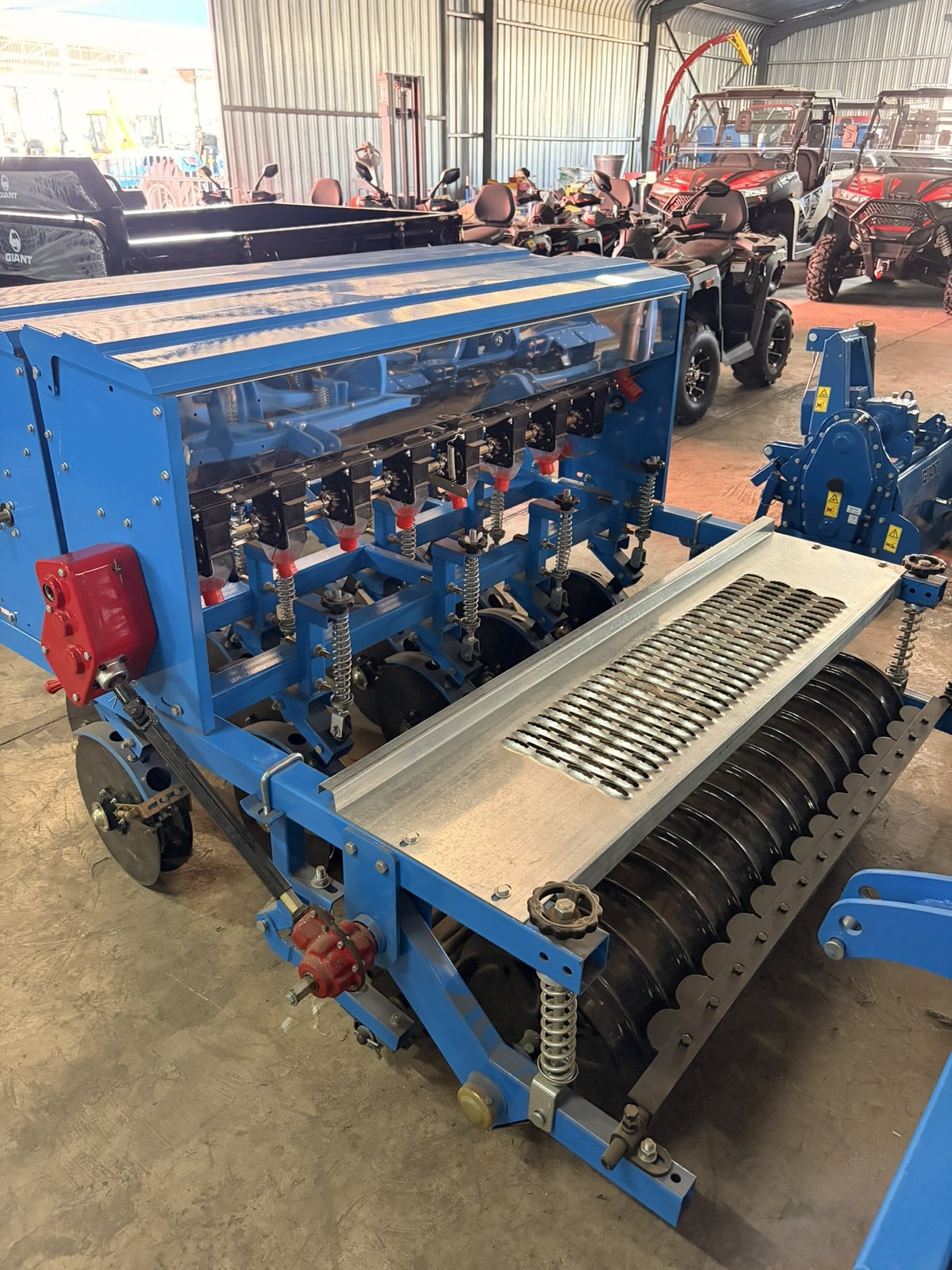 Fine Seed Planters, photographed on the supplier's floor
