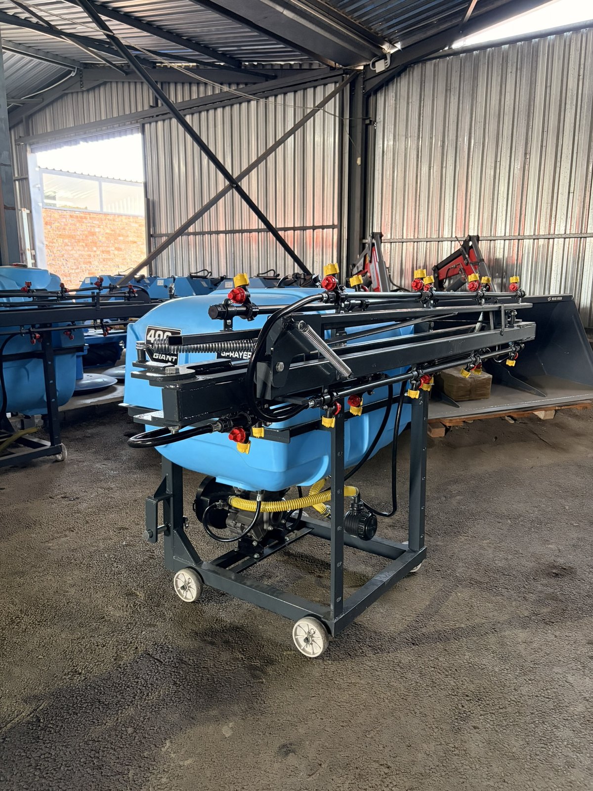 Boom Sprayers, three-quarter view (frame 7)