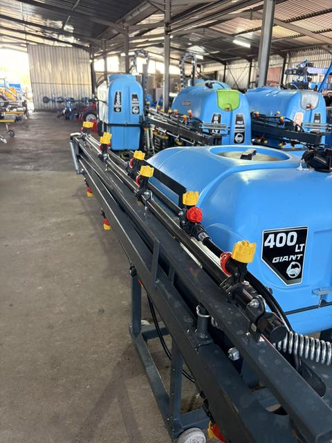 Boom Sprayers, photographed on the supplier's floor