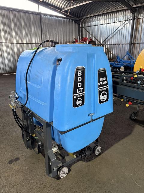 Boom Sprayers, rear three-quarter view