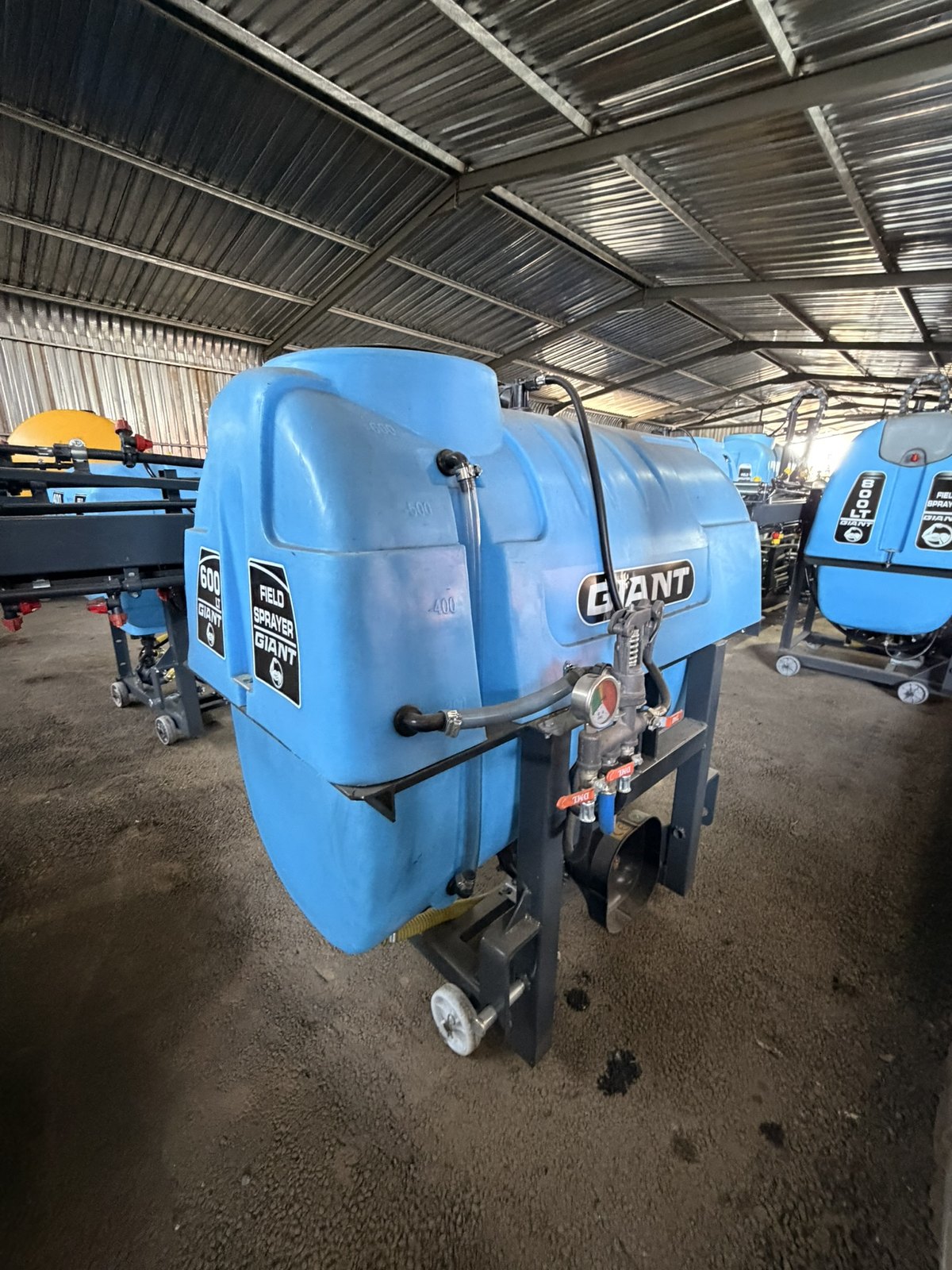 Boom Sprayers, photographed on the supplier's floor (frame 14)