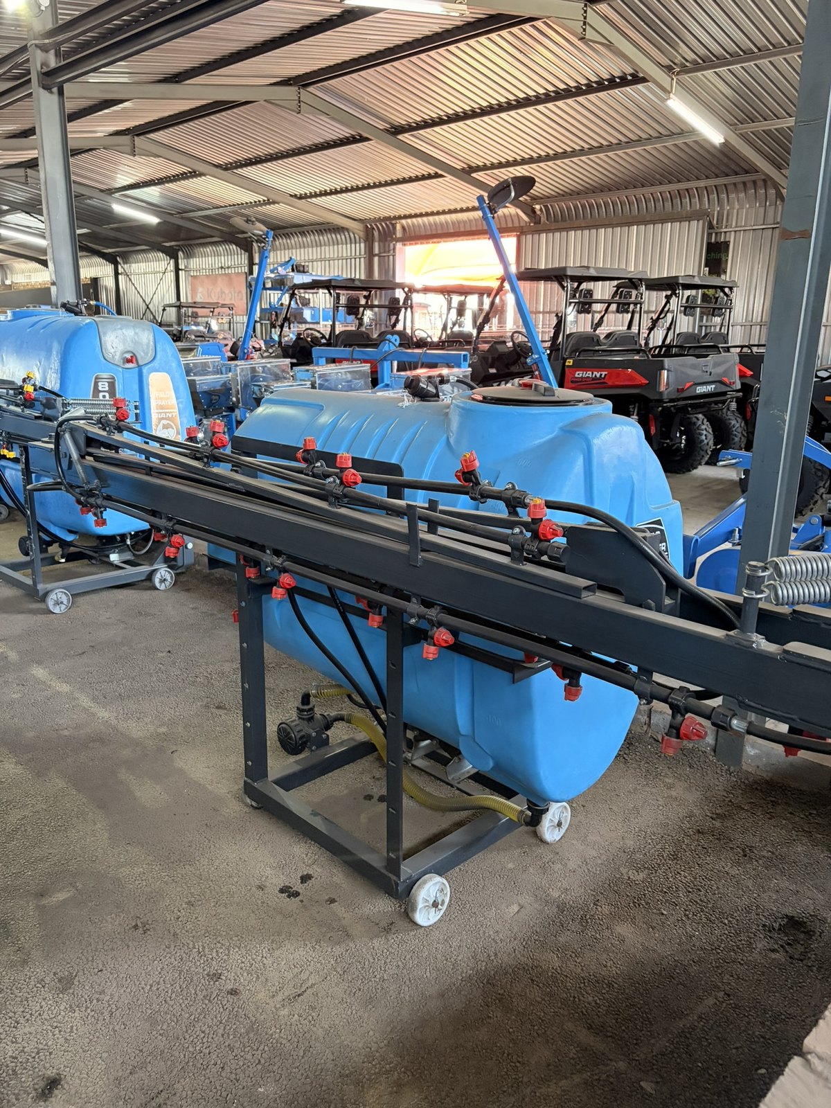 Boom Sprayers, photographed on the supplier's floor (frame 15)