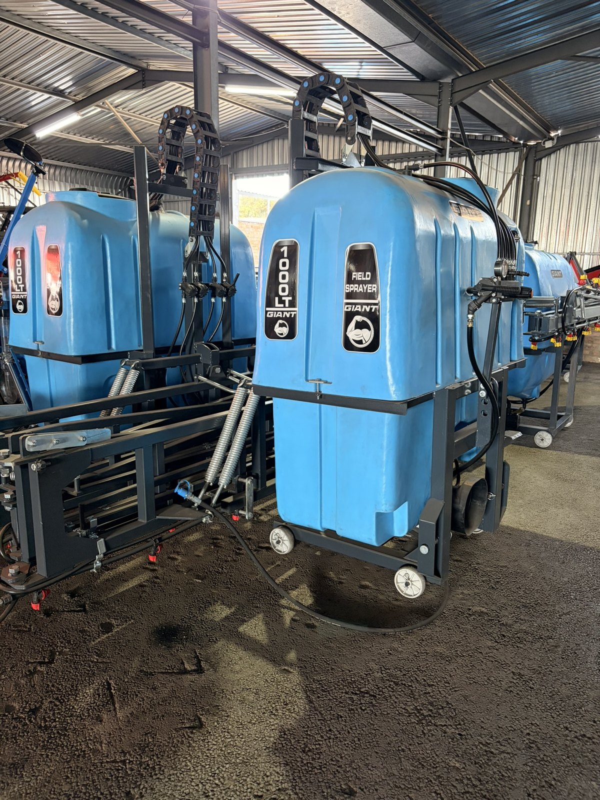 Boom Sprayers, photographed on the supplier's floor (frame 16)