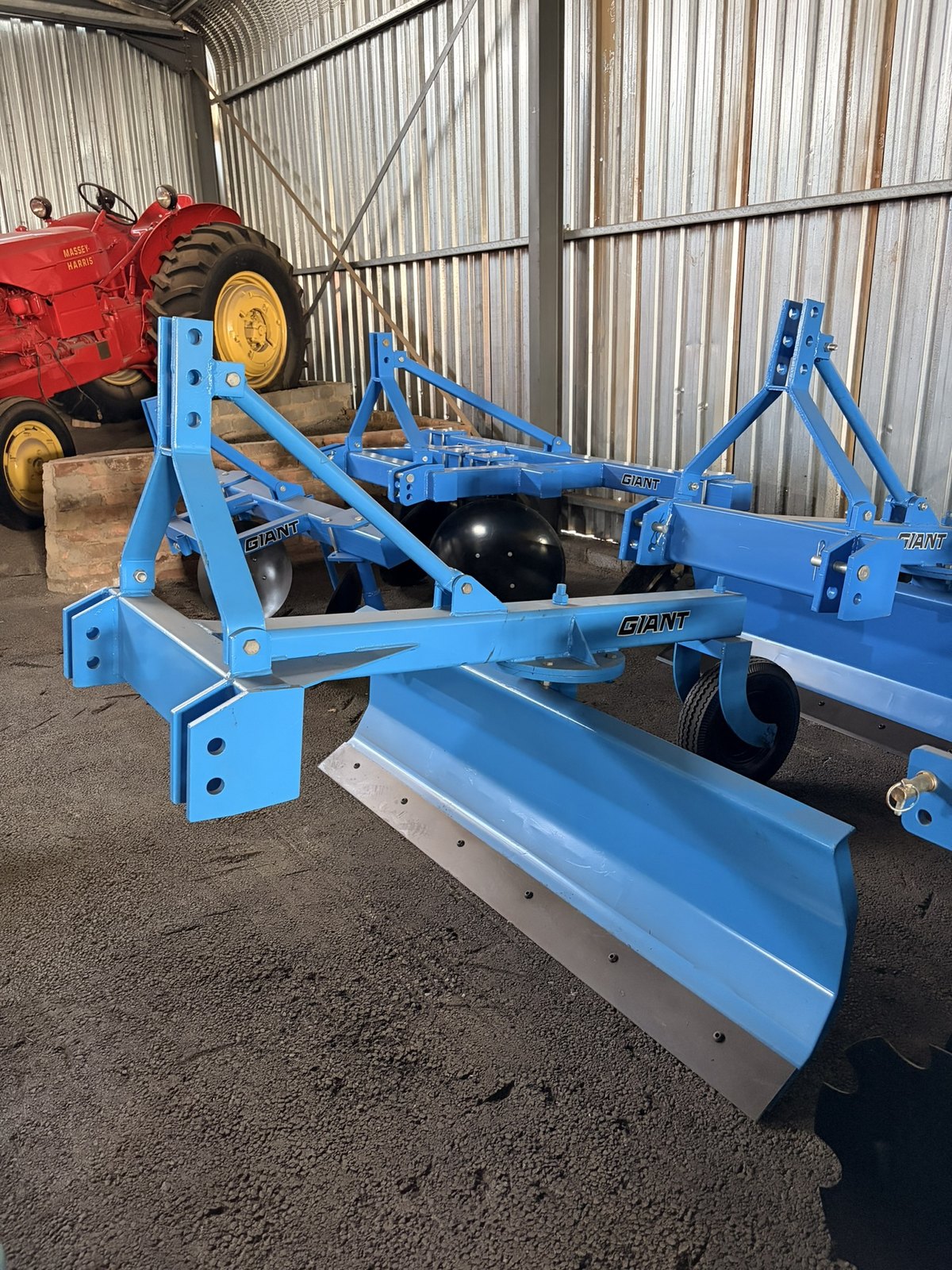 Grader Blades, photographed on the supplier's floor (frame 8)