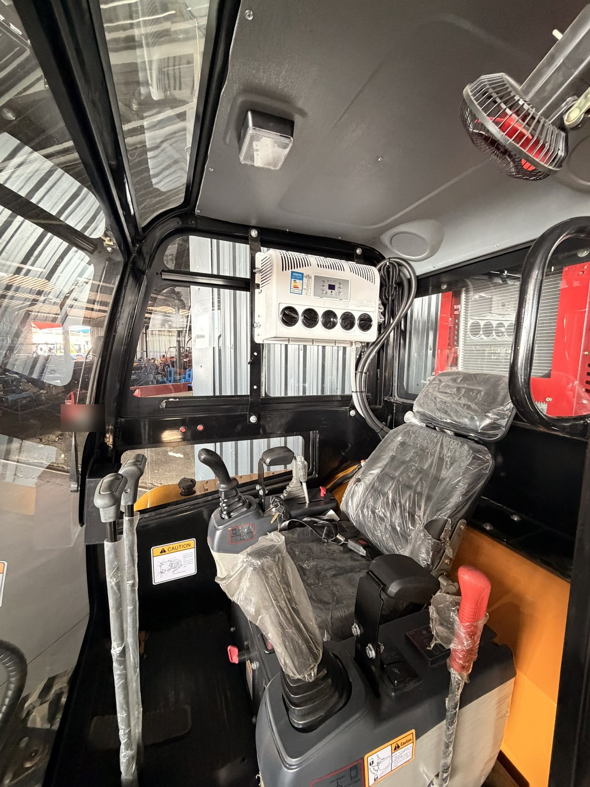JC45 Skidsteer Loader, close view