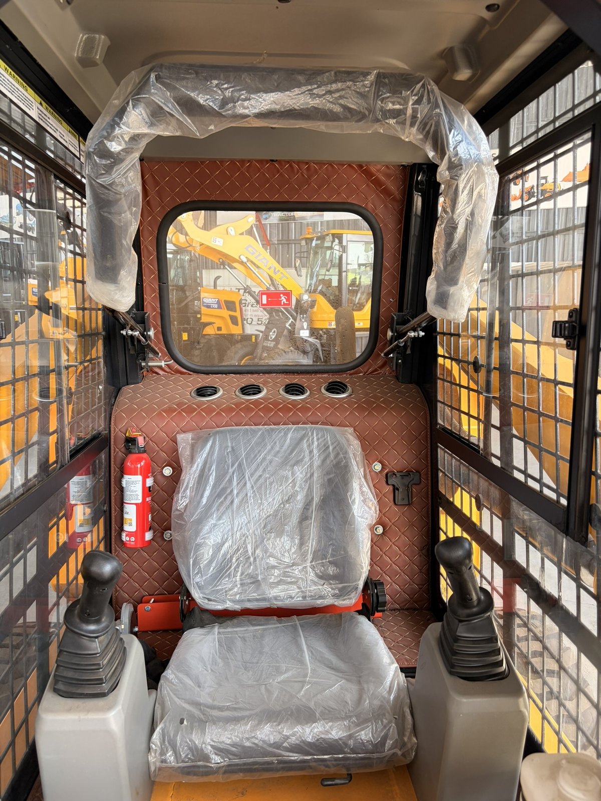 JC45 Skidsteer Loader, close view (frame 8)