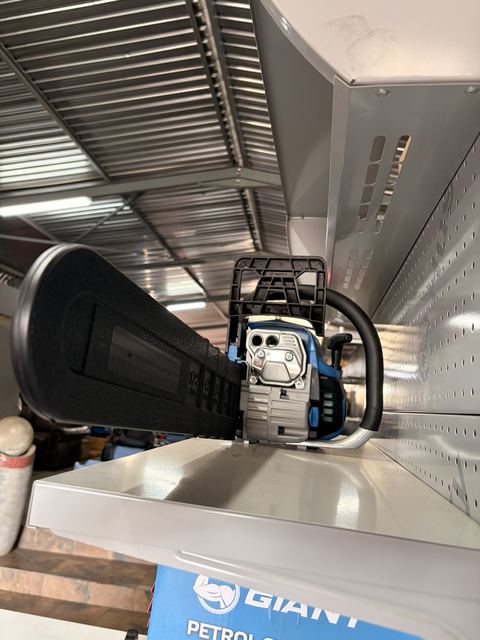 Giant Chainsaw, close view